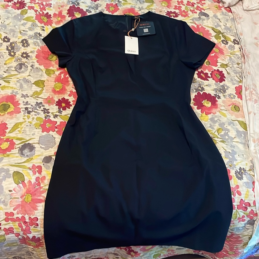 Quince Italian wool short sleeve dress. . Size 10